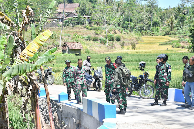 Capaian Sudah 100 %, Dansatgas TMMD 121 Selur Cek Semua Sasaran Fisik