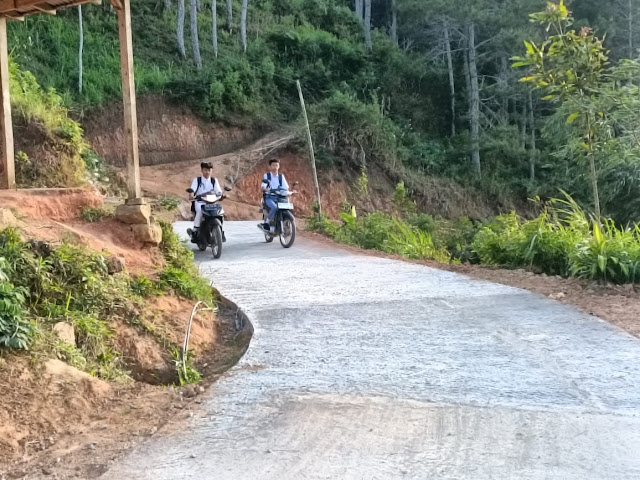 Diki : Jalan Sudah Bagus, Berangkat dan Pulang Sekolah Terasa Dekat