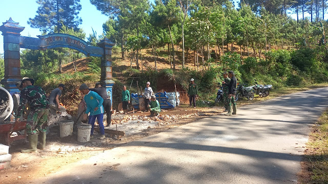 Kerja Keras, Program TMMD ke 121 Selur Tembuskan Jalan Ponorogo – Trenggalek