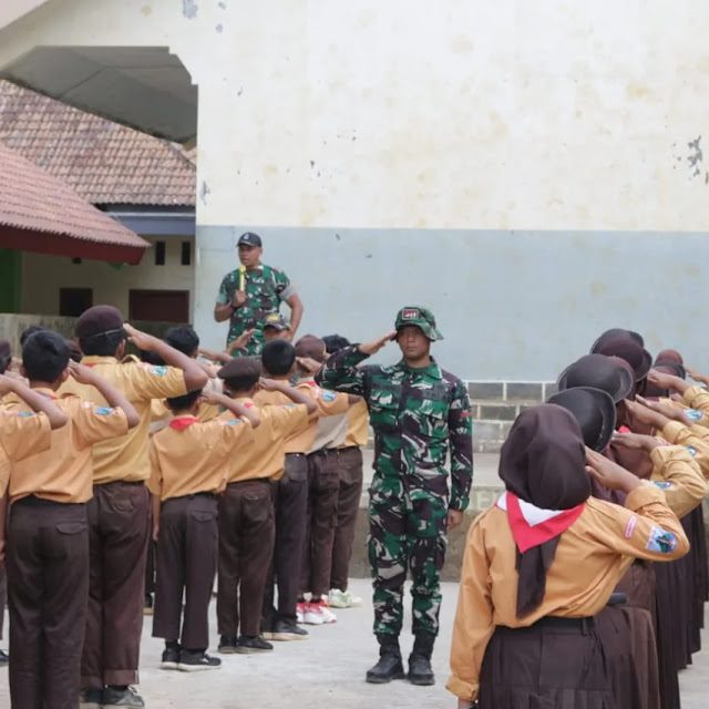 Terima Kasih Pak TNI Anak Anak Kami Dilatih Baris Berbaris