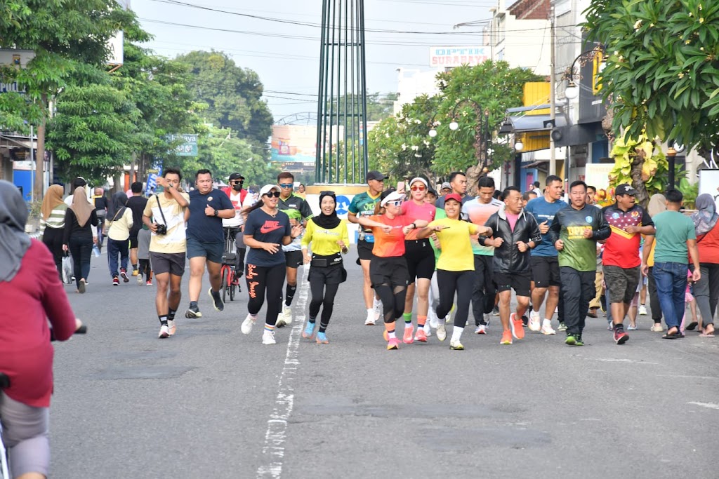 Dandim Ponorogo Gabung Bersama Warga Hadiri Uji Coba CFD