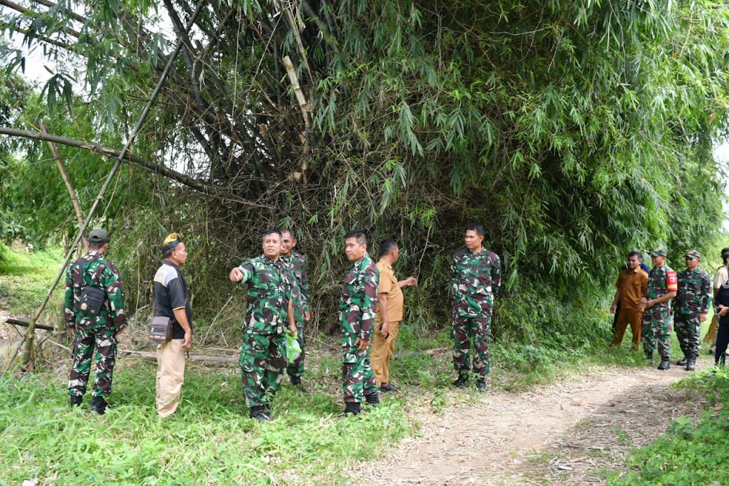 Dandim Ponorogo Tinjau Lokasi Rencana Pembangunan Dapur Sehat SPPG