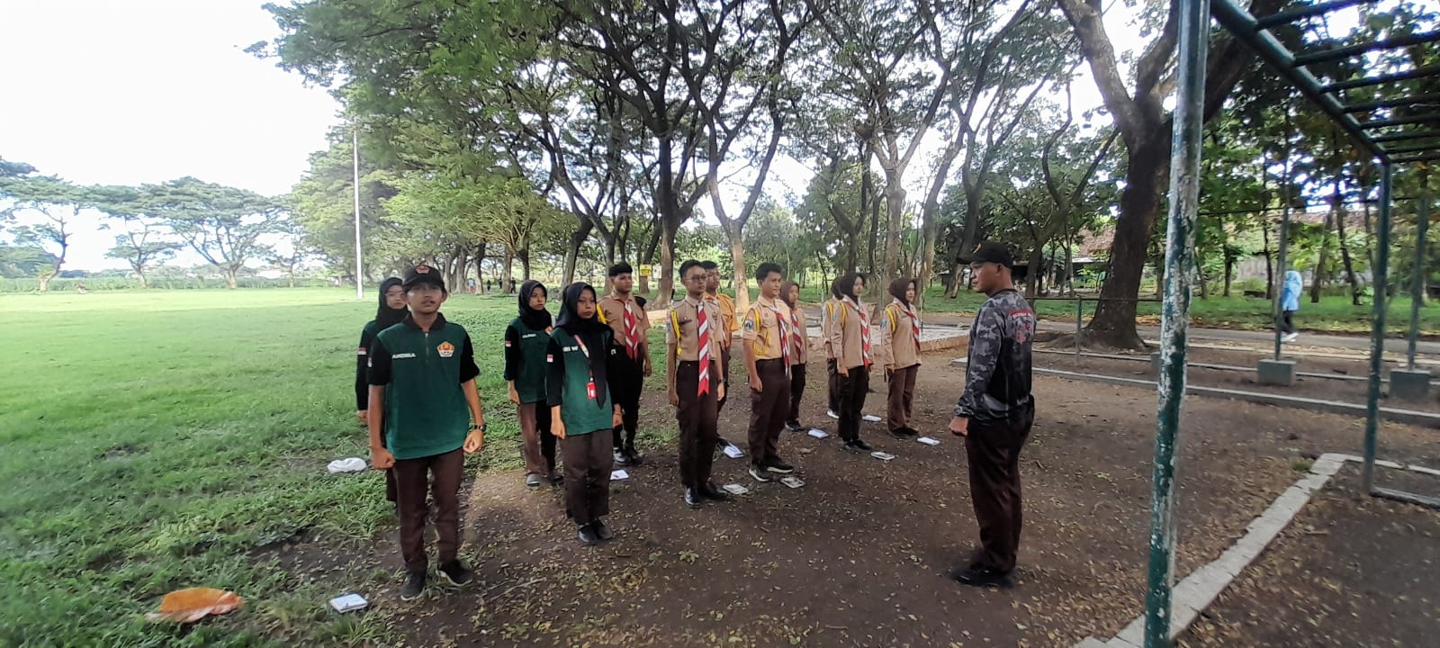 Saka Wira Kartika Kodim 0802/Ponorogo Berlatih Untuk Meningkatkan Kemampuan