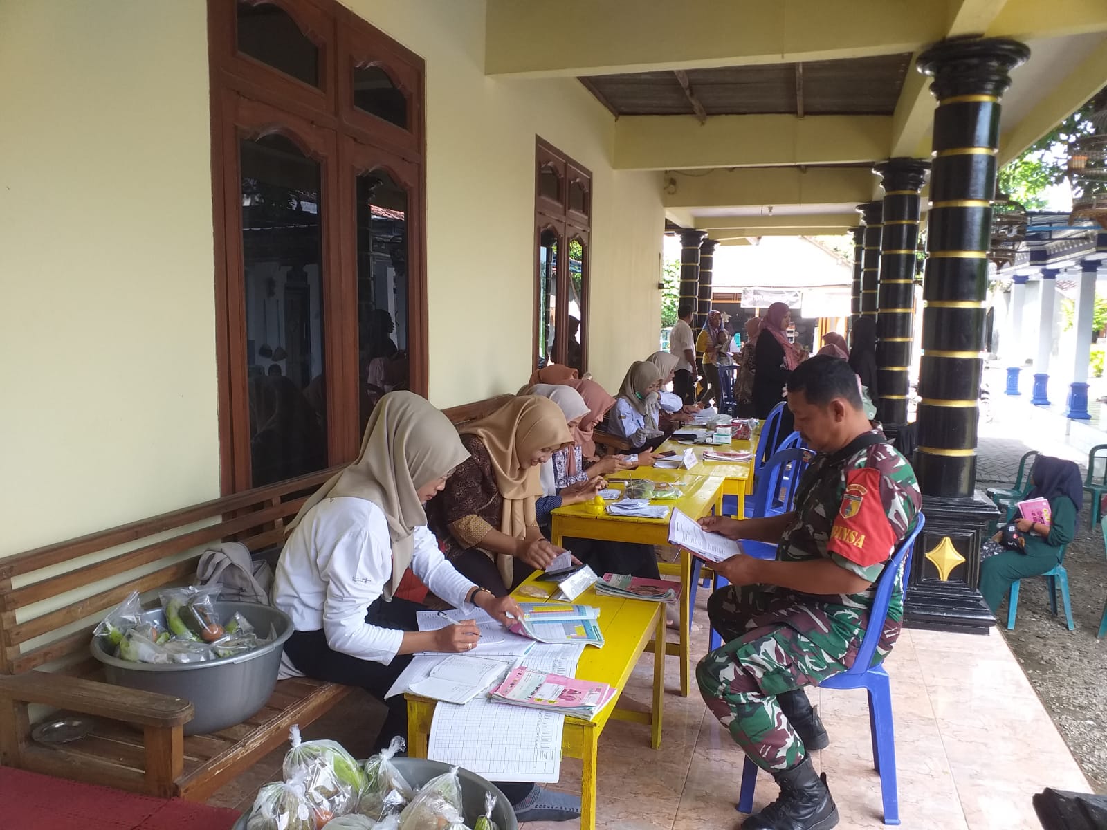 Babinsa Kodim Ponorogo Lakukan Pendampingan Posyandu ILP