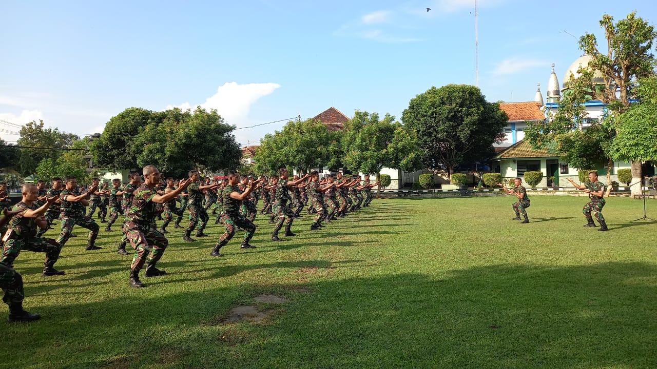 Kodim Ponorogo Gelar Latihan Bela Diri PSM
