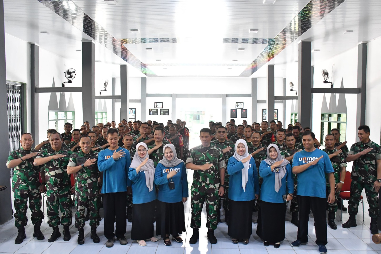 Unmer Malang Kampus Ponorogo Sosialisasikan KIP Kepada Para Babinsa, Dandim Ponorogo Apresiasi