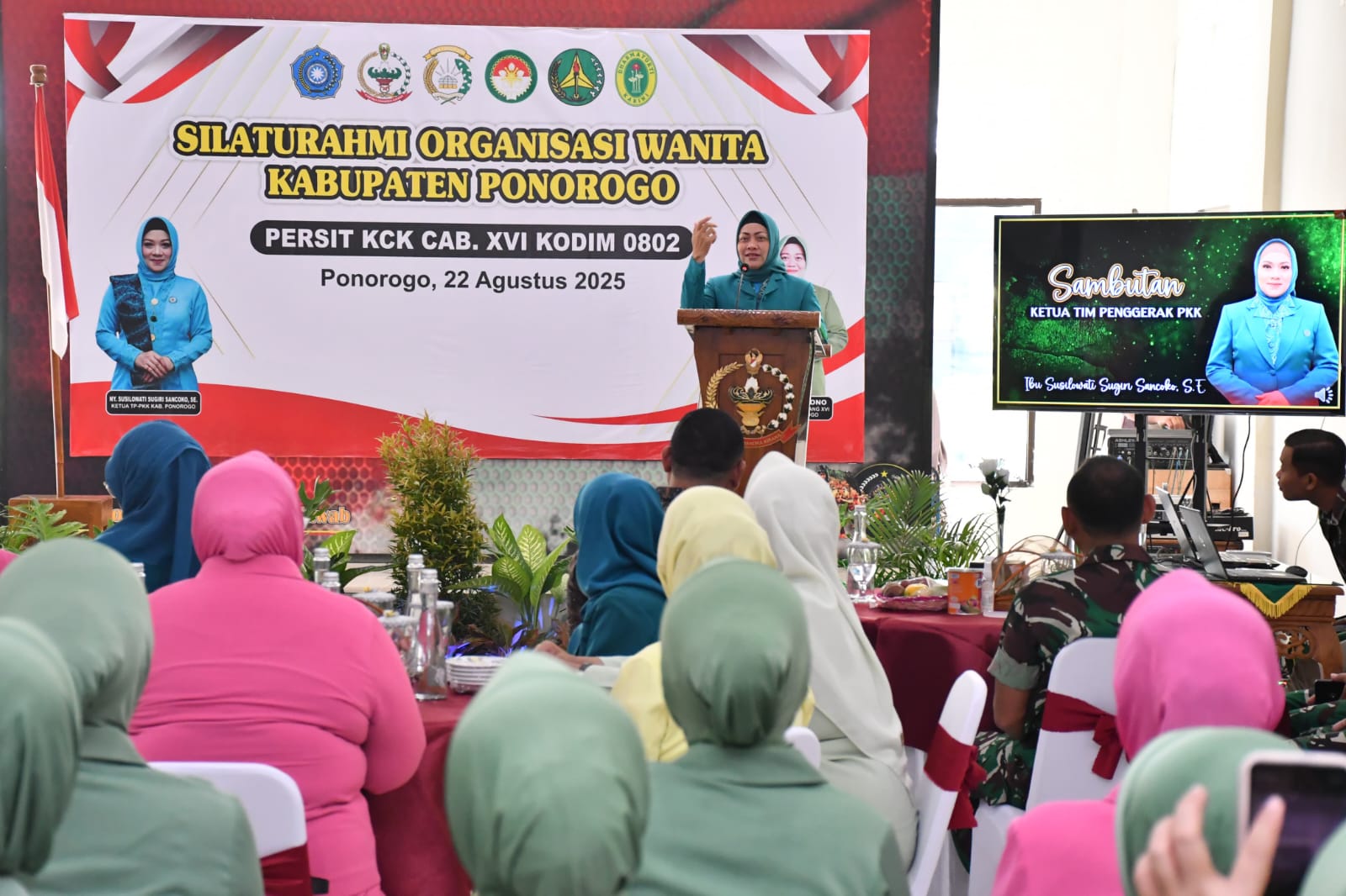 Persit Kodim Ponorogo Gelar Pertemuan GOW