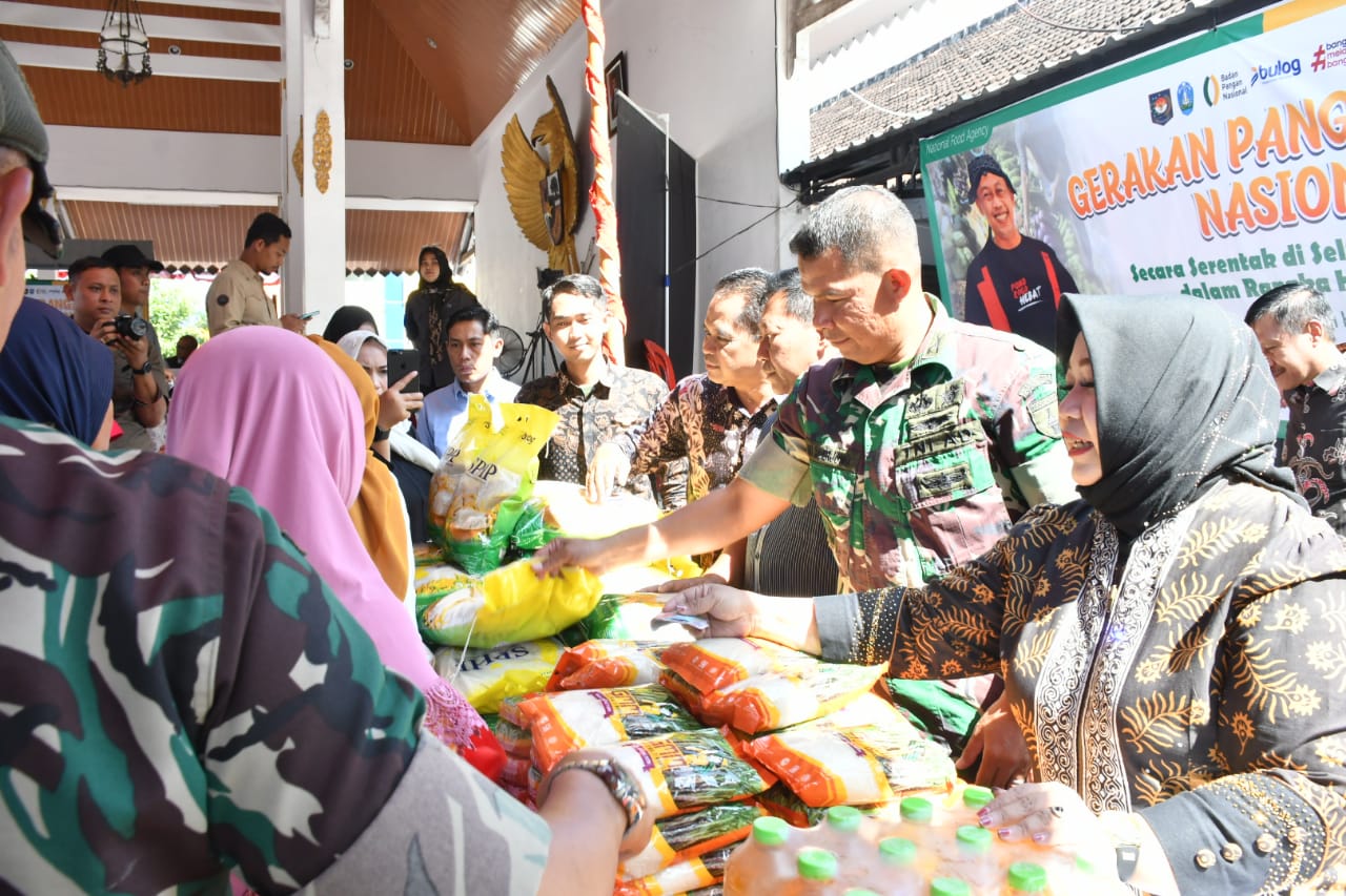 Meriahkan HUT ke 80 Kemerdekaan RI, Kodim Ponorogo Gelar GPM Serentak Nasional