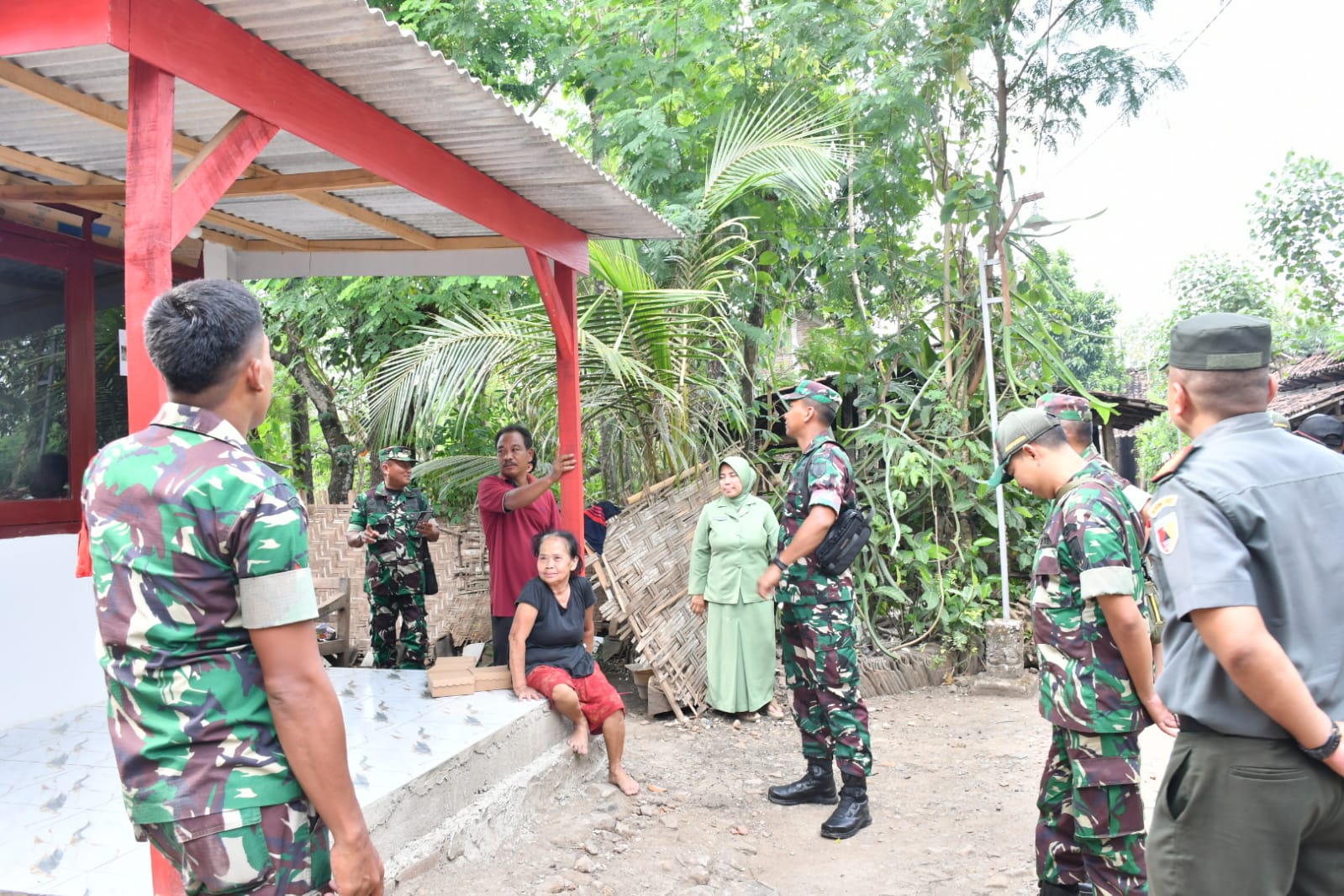 Pembangunan RTLH Kodim Ponorogo Selasai, Warga Senang dan Berterimakasih