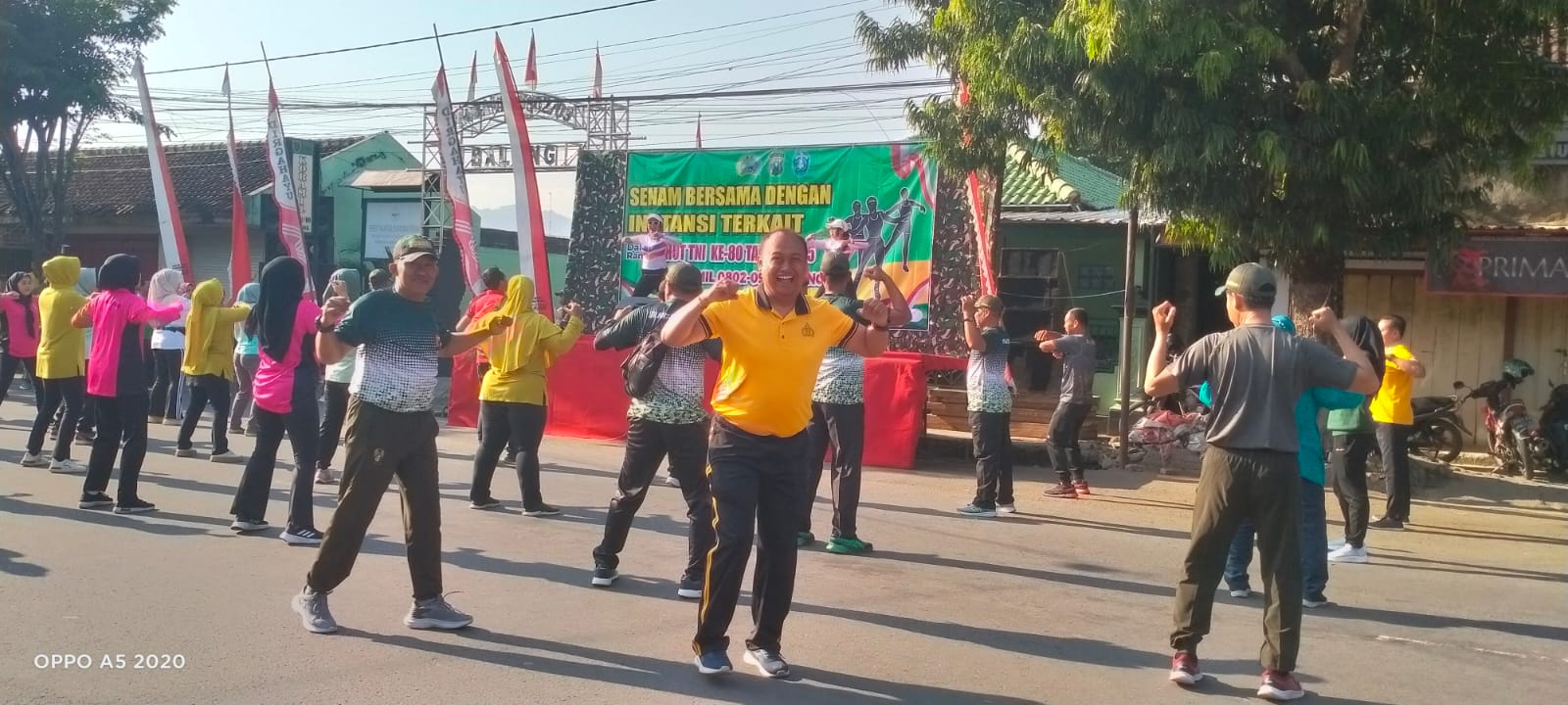 Kodim Ponorogo Gelar Olahraga Bersama Meriahkan HUT ke 80 TNI Tahun 2025