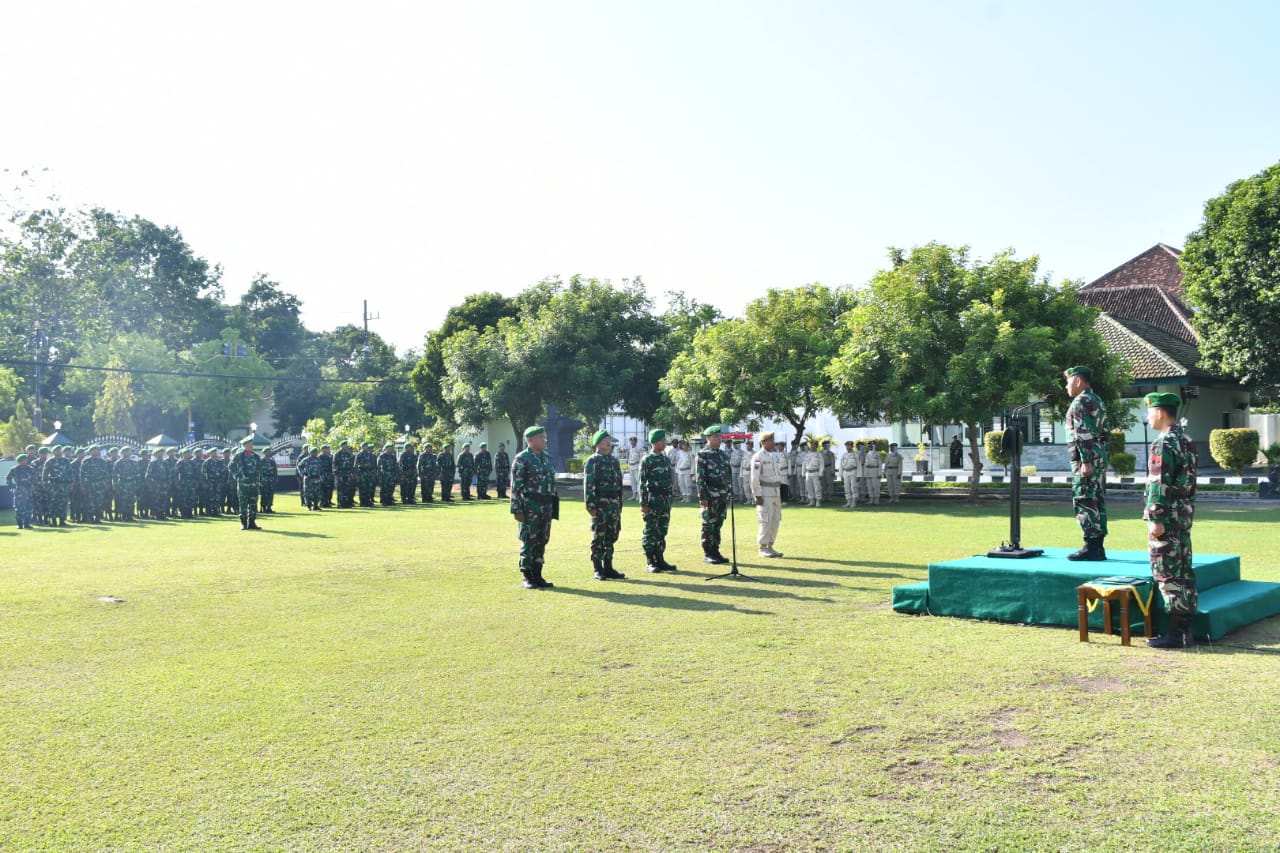 Kodim Ponorogo Gelar Upacara Bendera 17-an