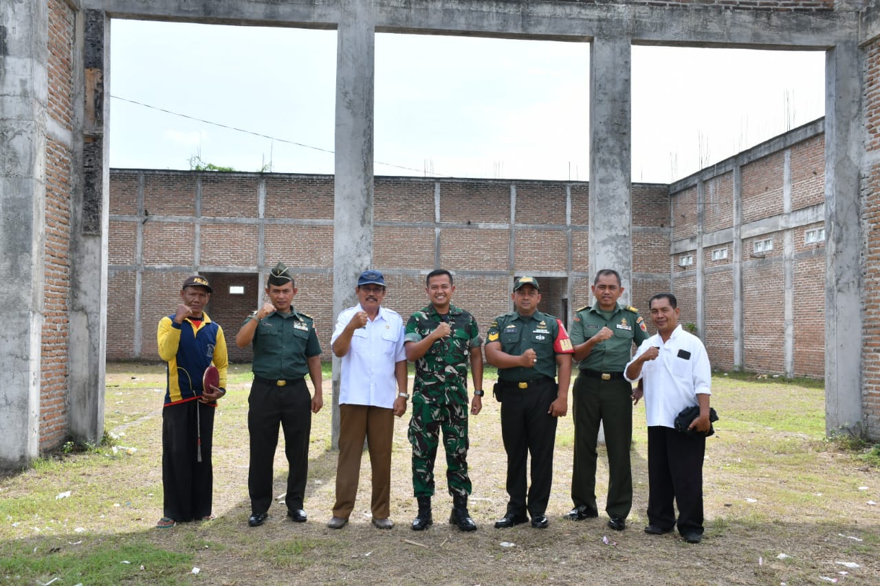 Sukseskan Program Pemerintah, Dandim Ponorogo Pengecekan Rencana Lokasi Pembangunan KDKMP