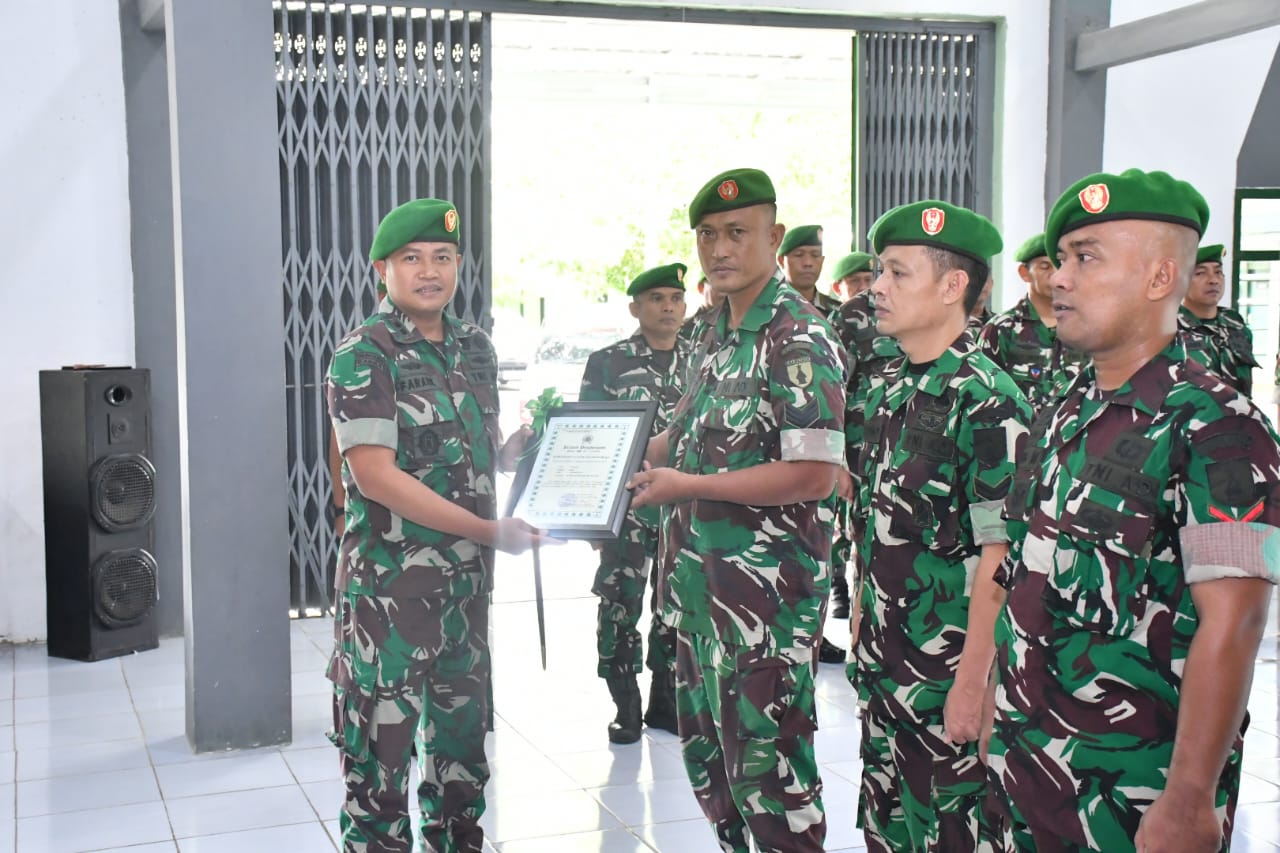 Dandim Ponorogo Pimpin Acara Laporan Korps Anggota Pindah Satuan