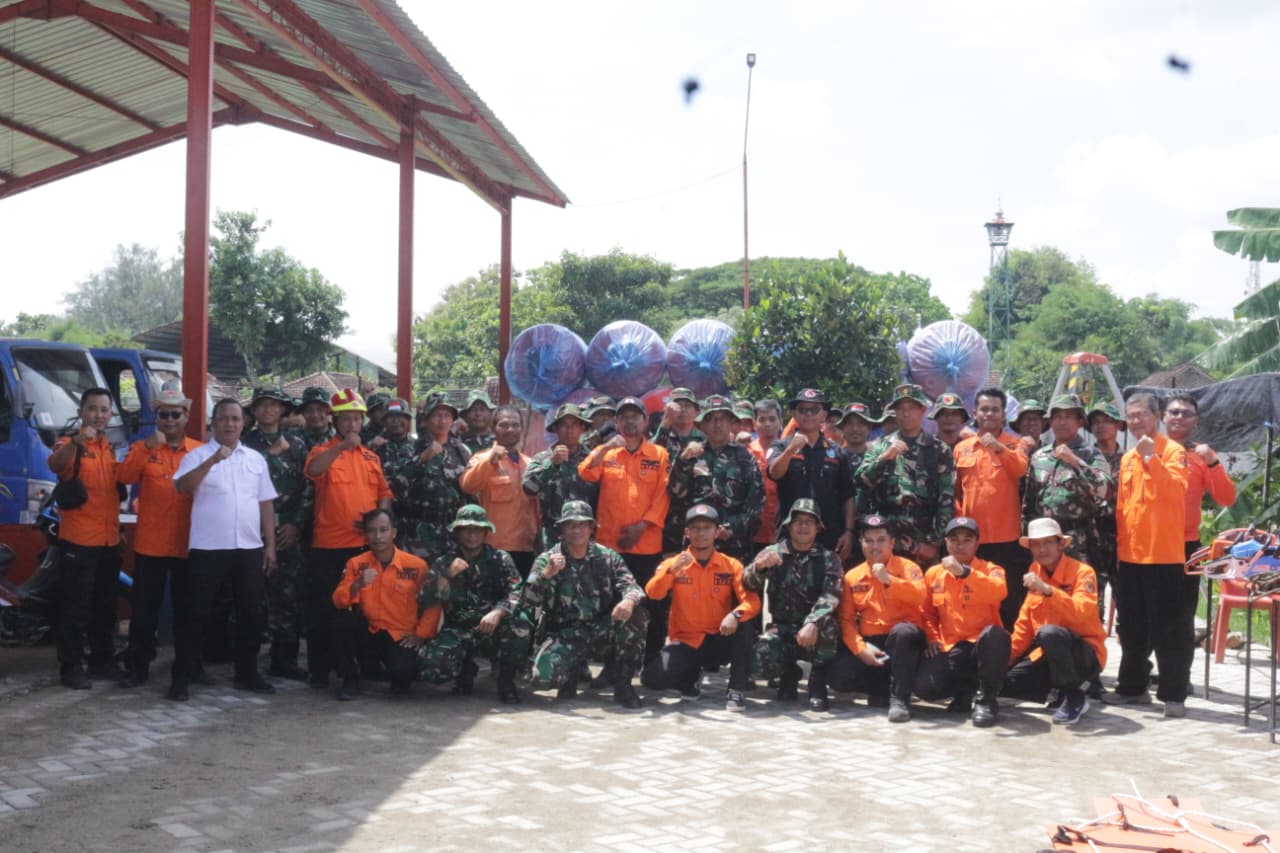 Kodim Ponorogo Gelar Latihan Penanggulangan Bencana Alam