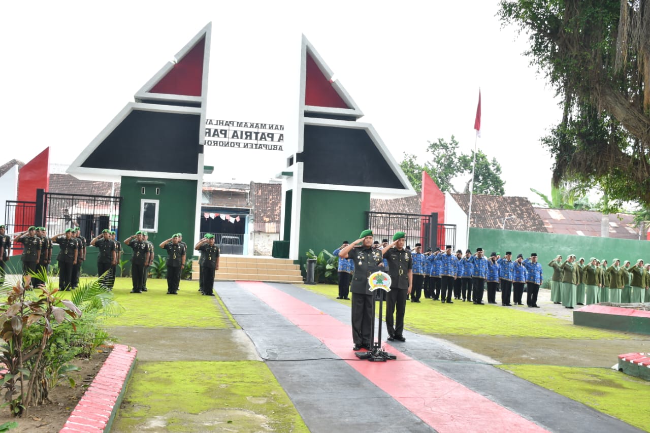 Kodim Ponorogo Gelar Ziarah Rombongan Peringati Hari Juang TNI AD Tahun 2025