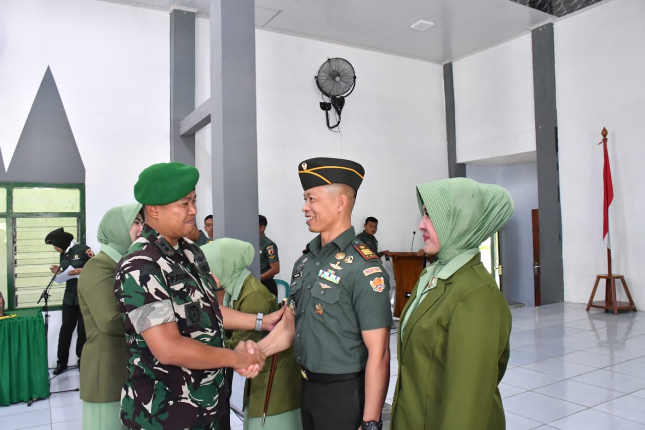 Dandim Ponorogo Pimpin Laporan Korps Anggota Pindah Satuan