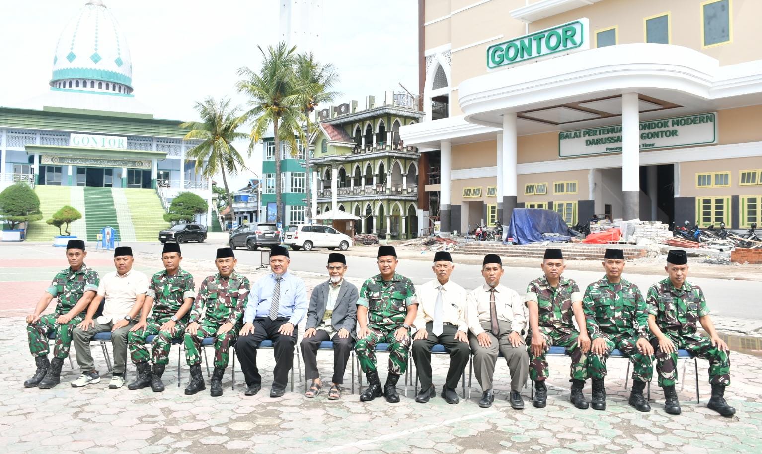 Dandim Ponorogo Silaturahmi ke Pondok Modern Darussalam Gontor