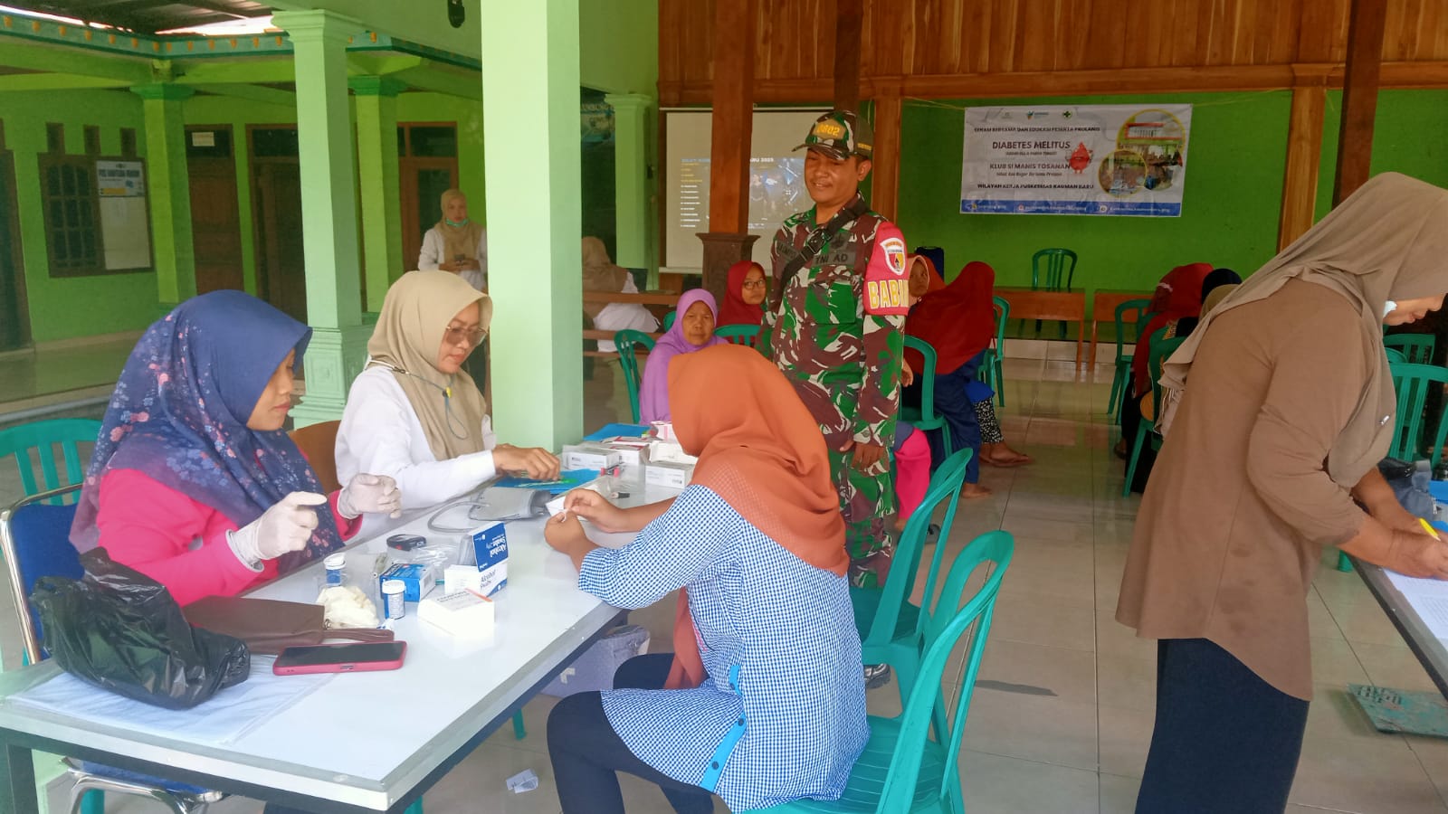 Optimalisasi Layanan, Babinsa Kodim Ponorogo Pendampingan Posyandu ILP