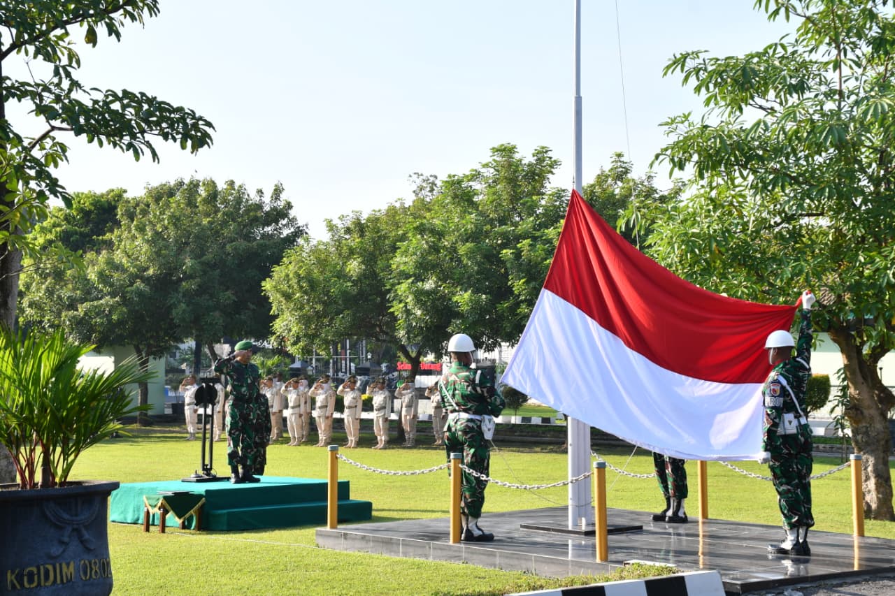 Kodim Ponorogo Gelar Upacara Bendera 17 April 2026