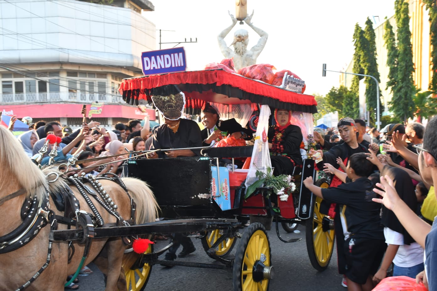 Grebeg Suro, Dandim Ponorogo Ikut Kirab Pusaka dan Penutupan 